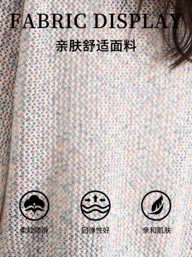 Spring Hollow Knitted Sweater Women's Cardigan Short Spring Clothing 2024 New Women's Clothing Thin Sweater Jacket Spring and Autumn