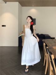 Actual shot of the new first love, gentle temperament, slimming holiday tea break suspender dress