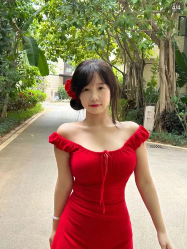 胖MM红玫瑰性感度假风情红裙热带短裙连衣裙法式显白裙子