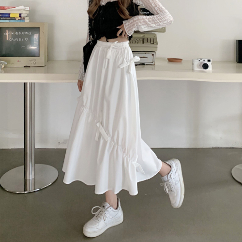 Spring and summer 2024 new style bow skirt for women