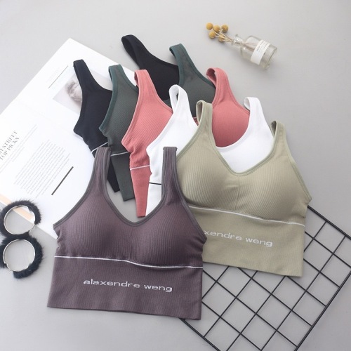 6 colors Dawang sports short style Hyuna's same style bottoming straps and chest pads are removable and can be worn outside small vests