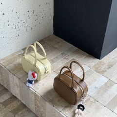 韓版女包ins博主同款2024秋冬時尚百搭手提小方包休閒單肩斜跨包