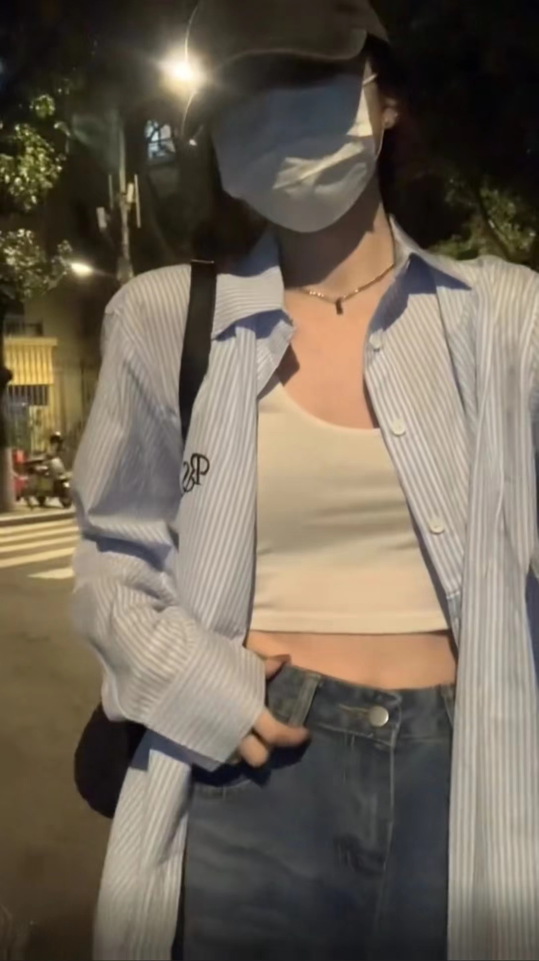 Striped women's summer long-sleeve shirt with design sense, minority loose sun protection open jacket, thin top