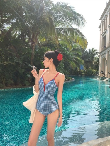 Real shot ~ ins hot girl pure lust style slim camisole for women + high waist slimming short skirt two-piece set