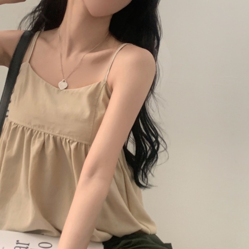 Korean ins summer temperament camisole