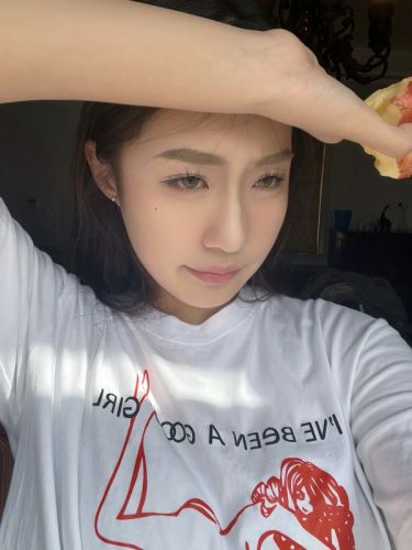 韩版纯棉后包领短袖女t恤2024夏季新款印花上衣
