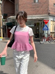 ins summer layering simple camisole