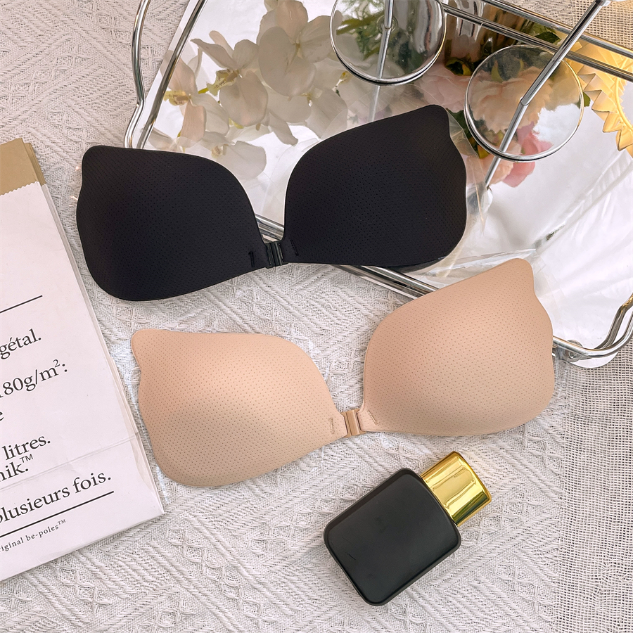 Actual price~Mesh breathable butterfly cup breast patch for wedding dress special invisible push-up large size breast patch for women