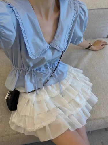 韩国东大门工装背带裙气质减龄复古显瘦休闲收腰吊带连衣裙