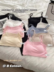 Real price floral lace small suspender bm vest for women pure desire French style inner wear and outer wear chic bottoming suit