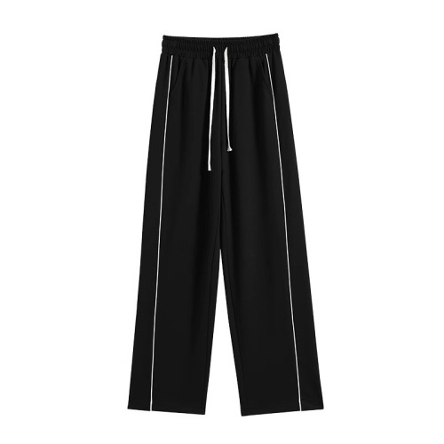 Original workmanship women's pants straight-leg sweatpants women's summer loose casual drape wide-leg pants design niche