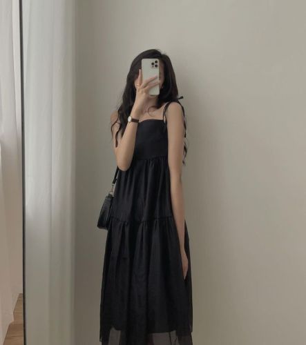 Versatile niche large skirt dress I like