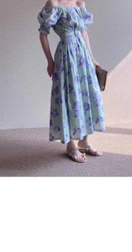 Summer floral dress