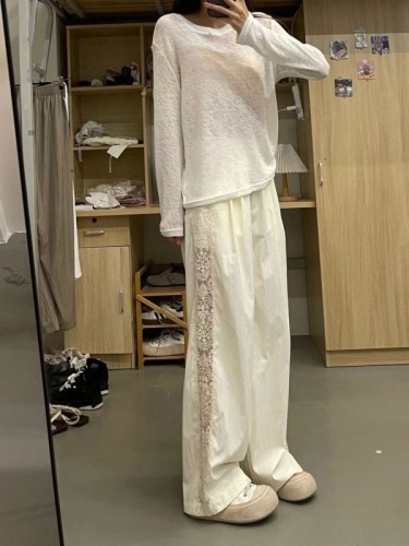 New Chinese style lace Yamamoto pants for women