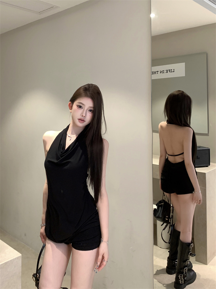 Real shot real shot sexy black lingerie top with a sexy look for hot girls 
