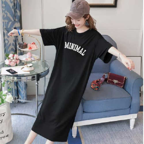 Imitation cotton milk silk Korean style dress loose casual long sleeveless sexy vest lazy skirt home wear