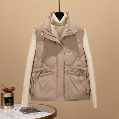 Vest Women's Short Autumn and Winter New Fashionable Loose Vest Jacket