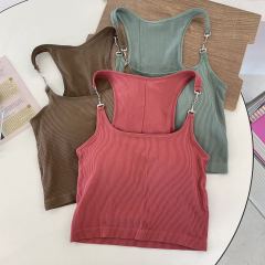 Guaranteed to be in stock - if out of stock, we will notify you. Women's innerwear and outerwear for summer. Thai style niche hottie tube top with beautiful back.