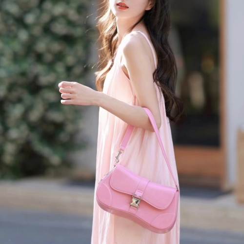 Pink French retro suspender dress for women 2024 new temperament design niche long skirt thin