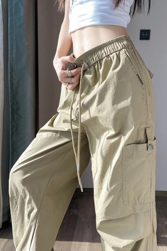 Quick-drying overalls for women summer thin high-waisted loose quick-drying pants nine-point harem sweatpants