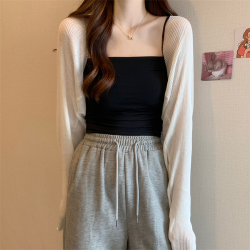 Korean style camisole women's pleated design with padded inner and outer wear beautiful back top