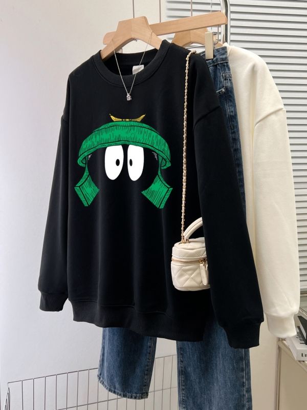 Pure cotton-Hua Mian/thin 330g/velvet 420g autumn and winter sweatshirt for women