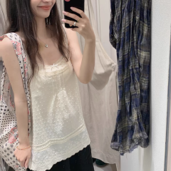 Tianchun Lianlian~ins sweet lace sling women's summer Korean versatile college slimming top new style