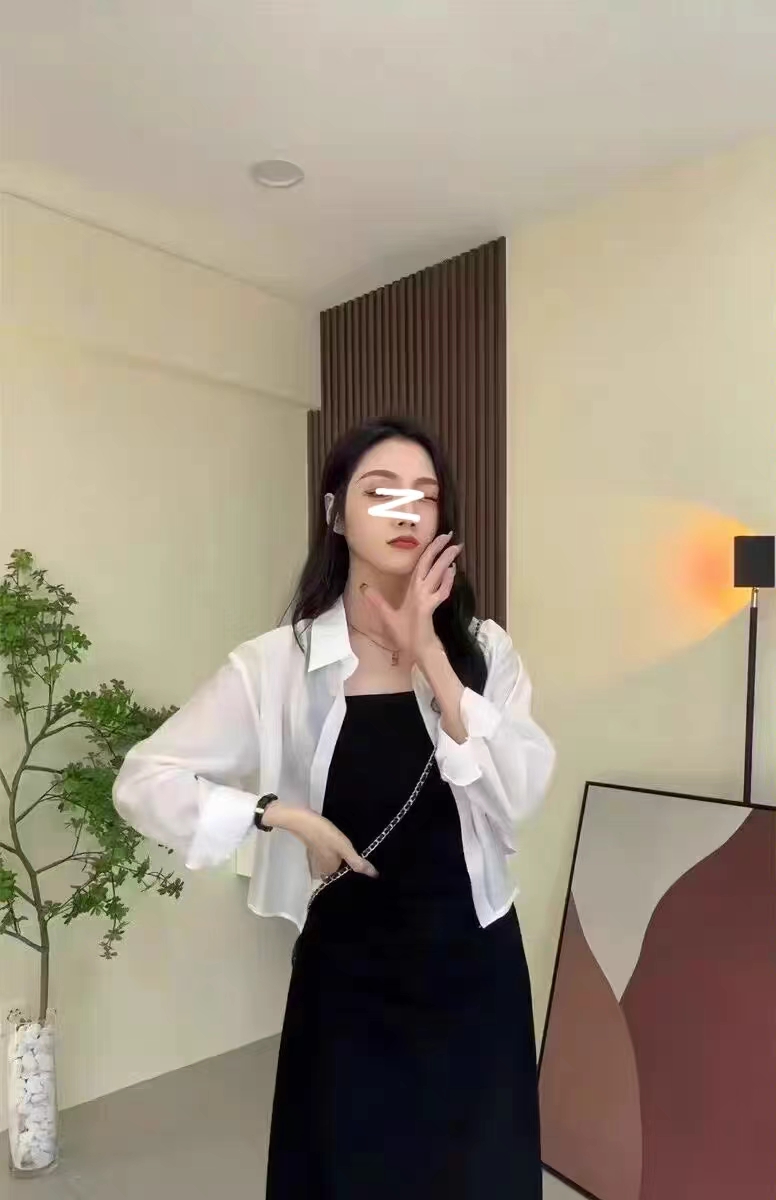 短款雪紡防曬開衫薄款女吊帶裙外搭罩衫夏披肩小坎肩薄紗上衣外套