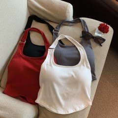 Fashionable hot girl halter neck strap