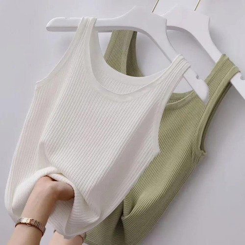 80-200 catties of suspender thread ice silk vest women's large size slimming outside wearing inside with a bottom shirt without sleeveless thin