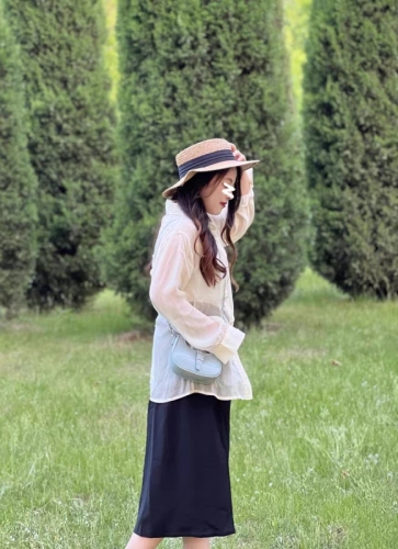 New Chinese style chiffon shirt sun protection clothing for women summer new style with skirt outer wear shawl breathable cardigan jacket thin blouse