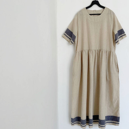 chic versatile simple loose dress