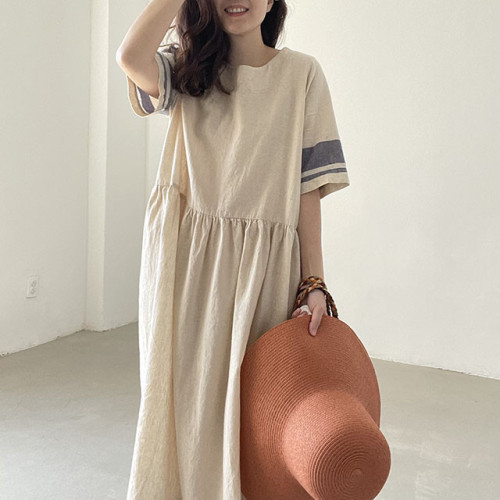 chic versatile simple loose dress