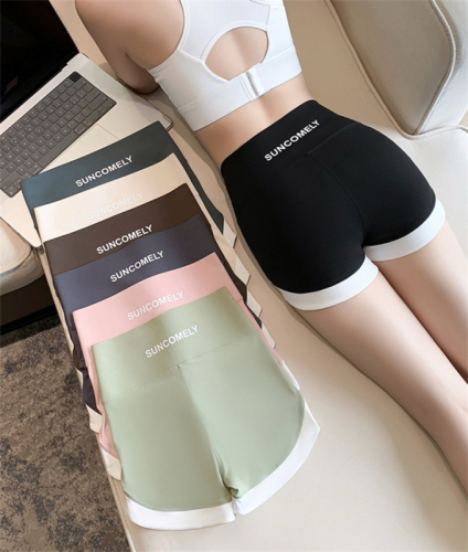 Price ~ Large size quality high waisted tight shorts that can be worn outside without embarrassing lines yoga pants safety pants