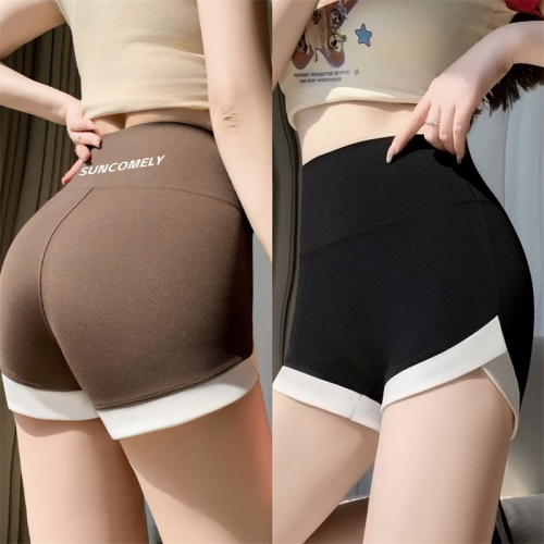 Price ~ Large size quality high waisted tight shorts that can be worn outside without embarrassing lines yoga pants safety pants