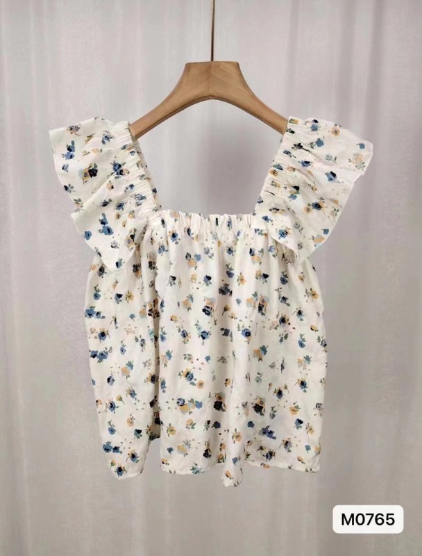 2024 internet celebrity summer new style small fresh square collar heavy industry embroidered floral loose vest for women pastoral