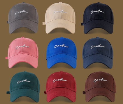 Large head circumference hat women's enlarged and deepened letter baseball cap Korean style face-showing small spring and autumn men's peaked cap versatile