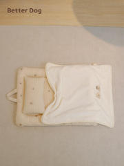 Pet cat mat dog spring three-piece set special bedding for small pets thick blanket pillow stroller blanket