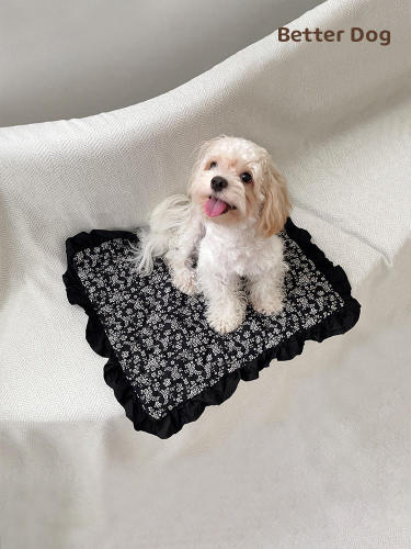 Pet outdoor portable pad for dogs and cats, summer air-conditioned sleeping pad, universal cotton pad for all seasons, dog cage pad, car pad