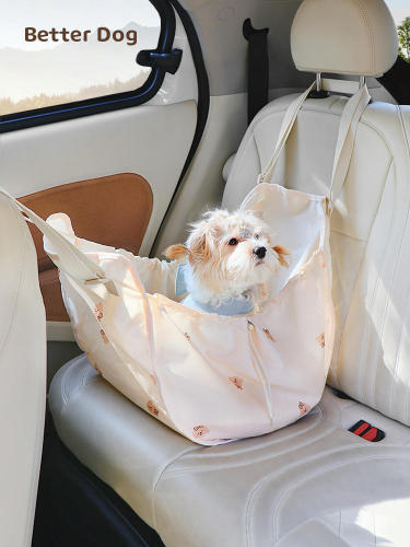 Pet car hanging bag mesh bag storage bag rear seat back storage bag rear seat storage pocket