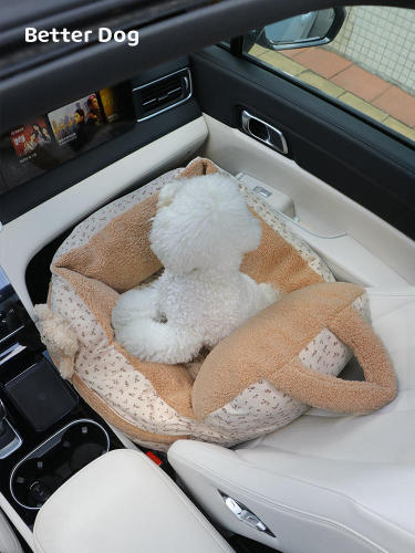 Pet car safety nest dog seat cat and dog cushion rear passenger anti-sudden braking safety seat