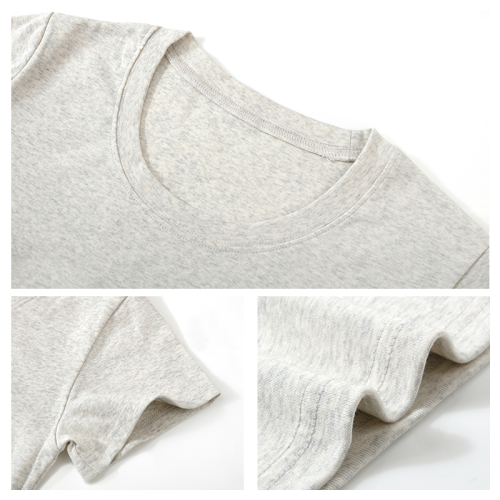 White U-neck short-sleeve women's T-shirt summer regular shoulder slimming summer wear waist-cinching short top summer style large collar