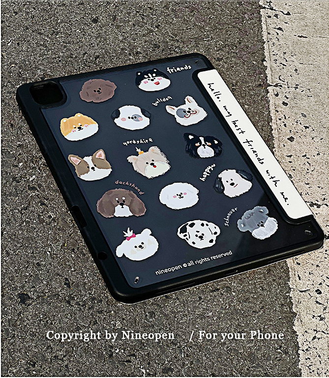 ipad protective cover magnetically suitable for ipadPro Apple 10.2-inch tablet air5.