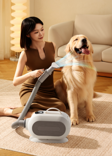 Pet water blower, dog-specific bathing dryer, high-power hair dryer, household cat silent hair blowing Yuanluo