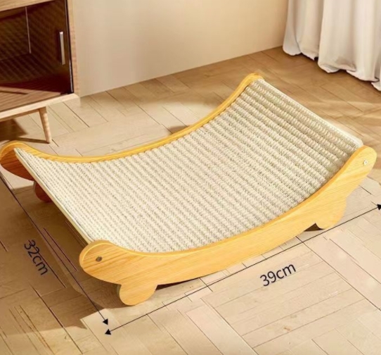 Sisal cat scratching board, wear-resistant, non-shedding, anti-cat scratching sofa, cat nest protection, integrated cat paw pad, vertical scratch-resistant