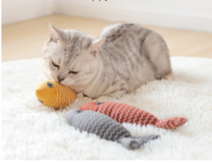 Cat toys, self-stimulating and boredom relief, catnip teething sticks, bite-resistant kitten pillows, simulated fish teasing cat sticks, pet supplies