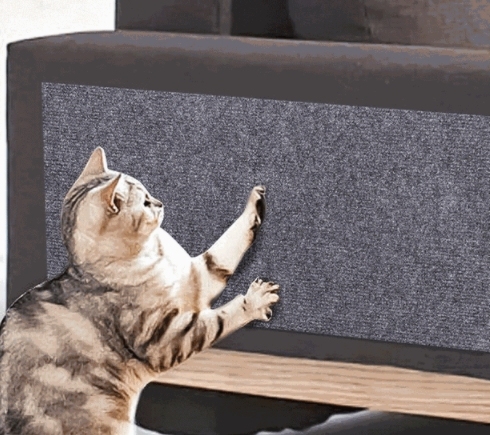 Pet cat climbing mat to amuse the cat artifact can be cut and pasted diy wear-resistant cat climbing stickers do not shed crumbs cat climbing stickers cat scratching mat