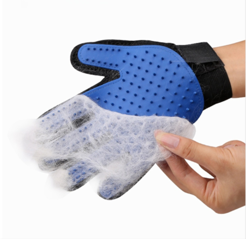 Cat grooming gloves, pet cleaning and defloating brushes, pet supplies, five-finger grooming gloves, cat and dog massage and bathing