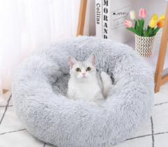Cat nest autumn and winter warm nest plush dog nest round cat nest dog mat deep sleep cat nest