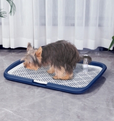 Dog toilet extra large anti-pee splash with column flushable household flat-type dog urinal potty